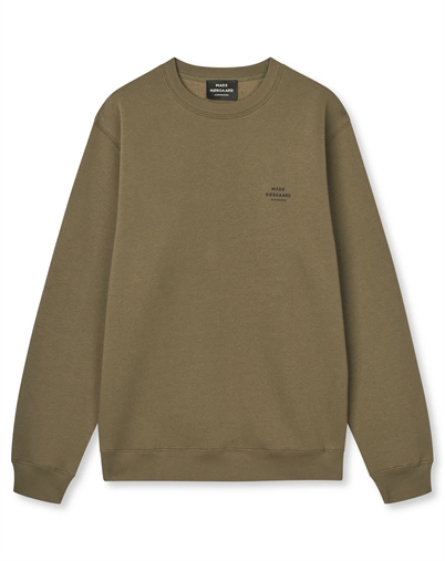 Mads Nørgaard - Standard Crew Logo Sweatshirt - Tarmac